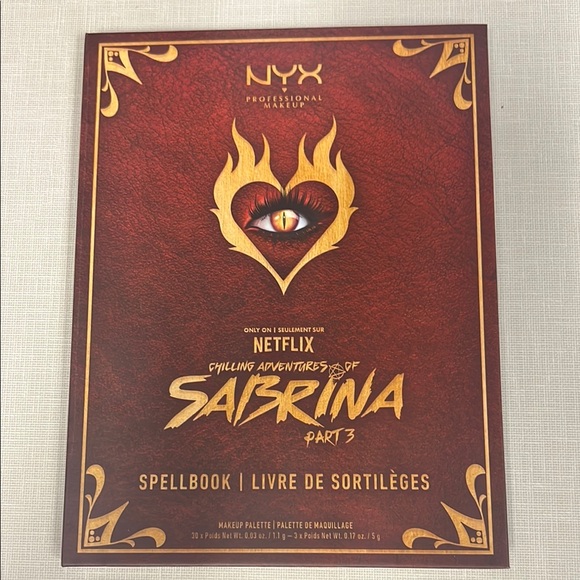 NYX Chilling Adventures of Sabrina Spellbook Palette BRAND NEW VERY RARE!